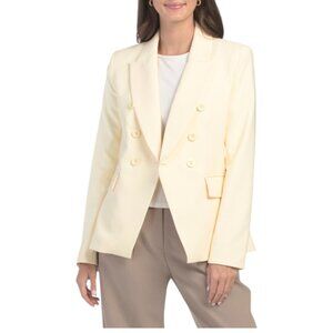 TOCCIN Kylie Faux Double Breasted Blazer